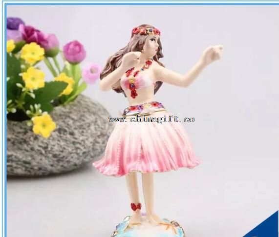 Dancing Girl Design Jewelry Gift Boxes