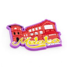 2016 fashion home decoration custom Melaka house pvc fridge magnets images