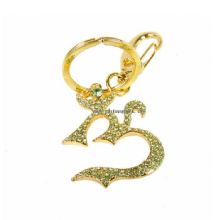 2016 novelty rhinestone keychain charm keychain metal jewelry images