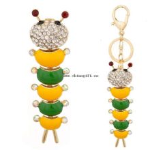 New charm crystal keychain promotional gift keychains for car keys images