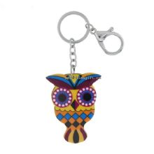New design cheap acrylic keychain wholesale key chain owl keychain images
