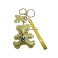 Souvenir-och nyckelring anpassad form nyckelring billiga anpassade nyckelringar i bear form images