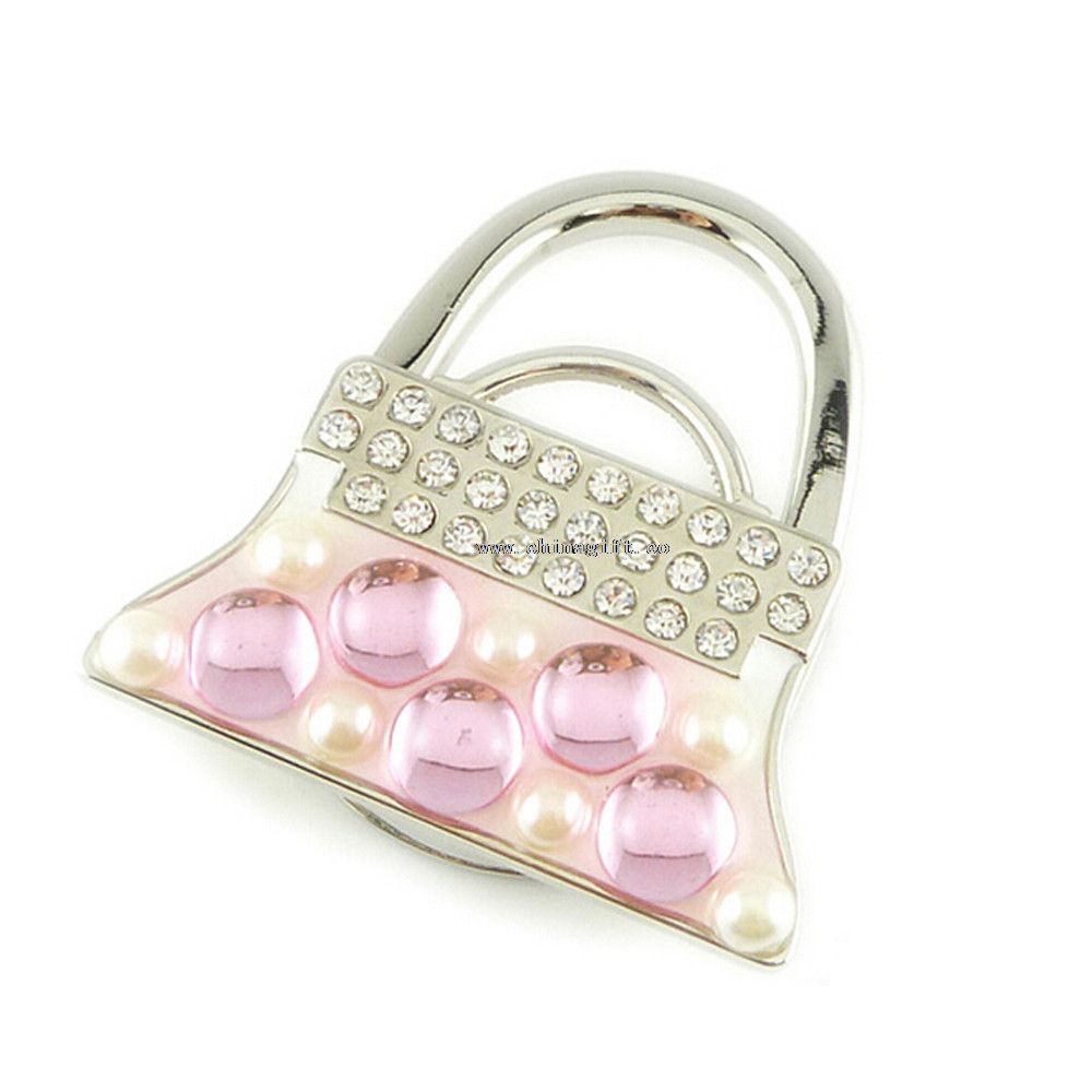 Mode Metall klappbar jeweled Handtasche Bügel
