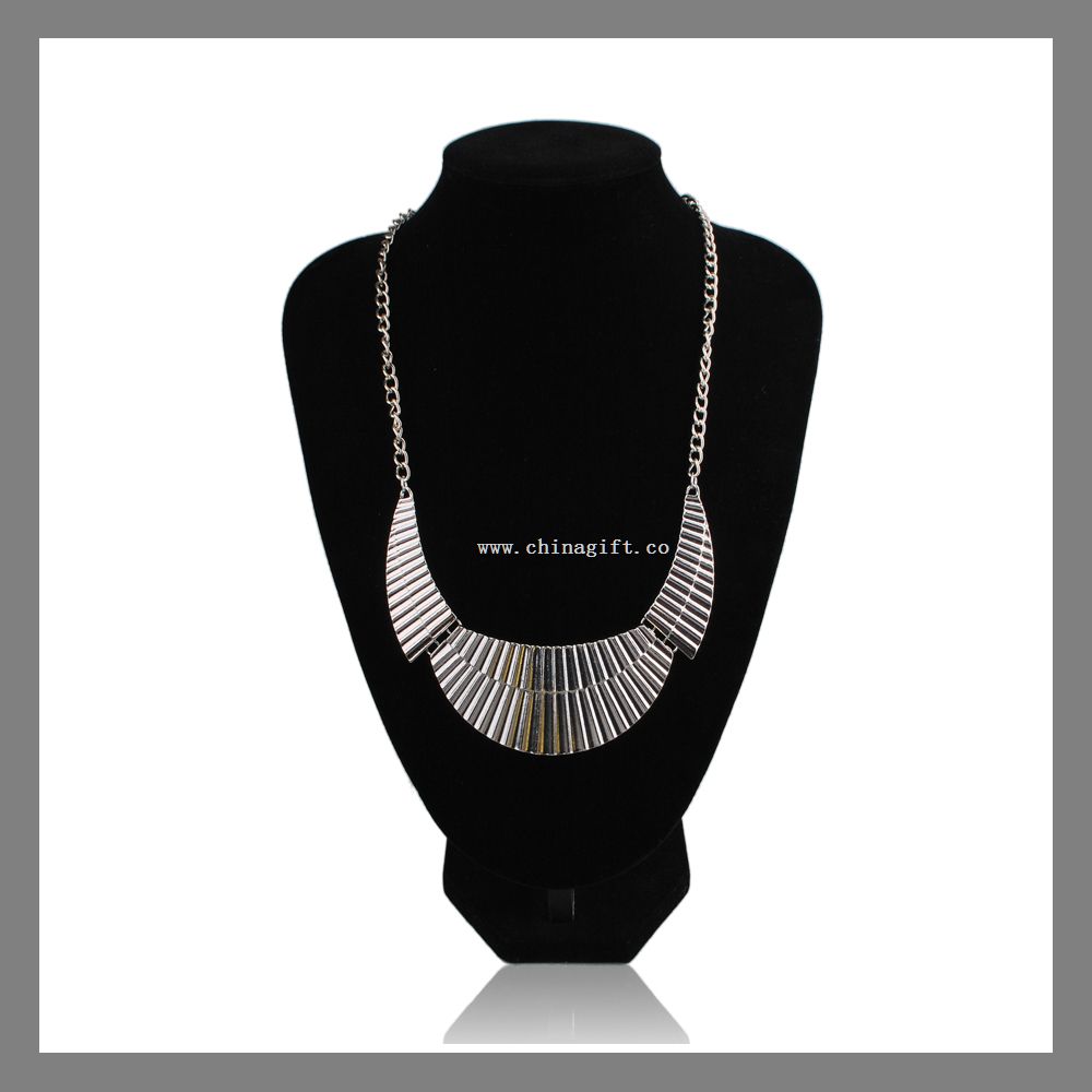 Geometry bar chunky necklace custom jewelry