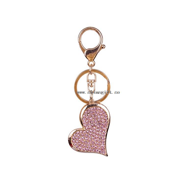 High-end inima keychain brelocuri metalice personalizate-brelocuri