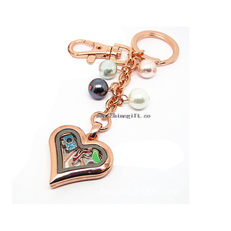Hot sale gifts & crafts locket keychain accsesories key ring