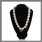 2016 new fahsion pearl link pendant crystal necklace images