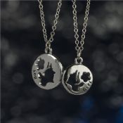 Legering kæde halskæder For par, Metal halskæde Display stande images