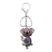 Charme Koala Schlüsselanhänger Geschenk verfügbar Promotion Strass Schlüsselanhänger images