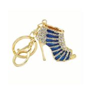 Fashion hadiah rhinestone keychain tinggi heel sepatu keychain Cina keychain images