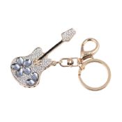 Guitare porte-clefs cristal trousseau images