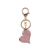 Haut de gamme coeur keychain porte-clés métal personnalisés porte-clés images