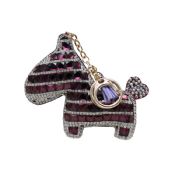 Horse keychain metal rings for bags vintage key wedding favor key ring images