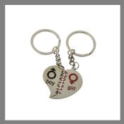 Kiss baby keychain for lovers custom design images