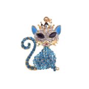 Nuova moda gatto portachiavi strass portachiavi all