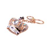 Nowa moda korony keychain rhinestone keychain taniec hurtownia prezentów images