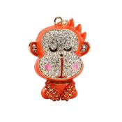 Beau singe trousseau animal forme keyring porte-clés personnalisé images