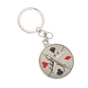 Poker aeronave keychain en-gros fabricarea images