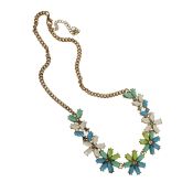 Piccolo fiore perline gioielli moda catena Necklacee images