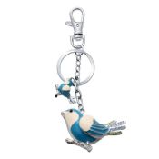 پرنده فروشی keychain تزئینی rhinestone تولید کنندگان دوست داشتنی keychain keychain images