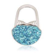 Zinc Alloy biru bahan dilipat tas hanger images