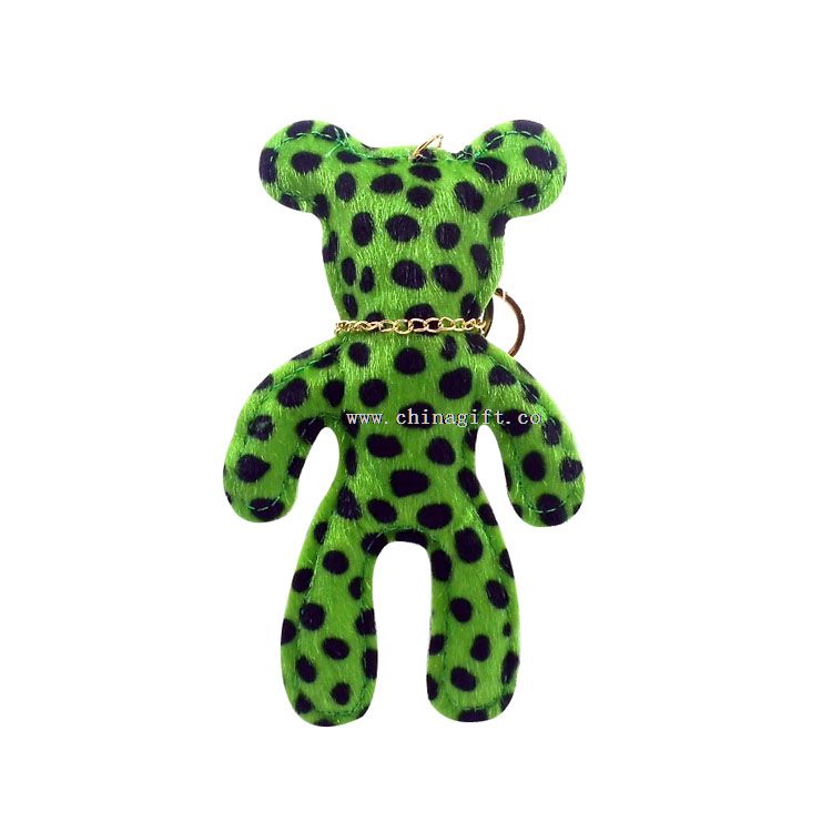 New design cartoon keychain plush wholesale keychains bear keychain