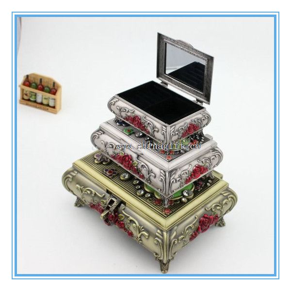 Nové módní zinek slitiny velkoobchodů šperky Set-Box
