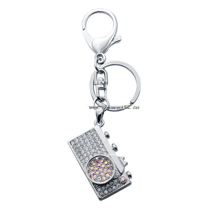 Wholesale key camera custom keychain