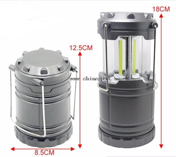 180 lumen AA battery operated telescopic hand lantern
