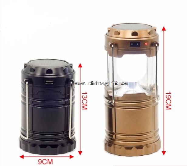 140 lumen collapsible rechargeable lantern