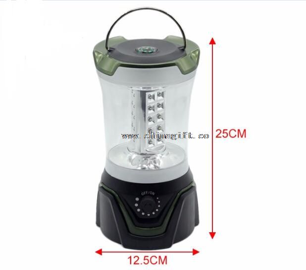30 led 120 lumens outdoor lantern with adjustable switch