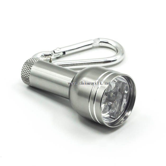 6 led advertising gift key chain flashlight