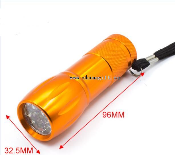 9 led flashlight