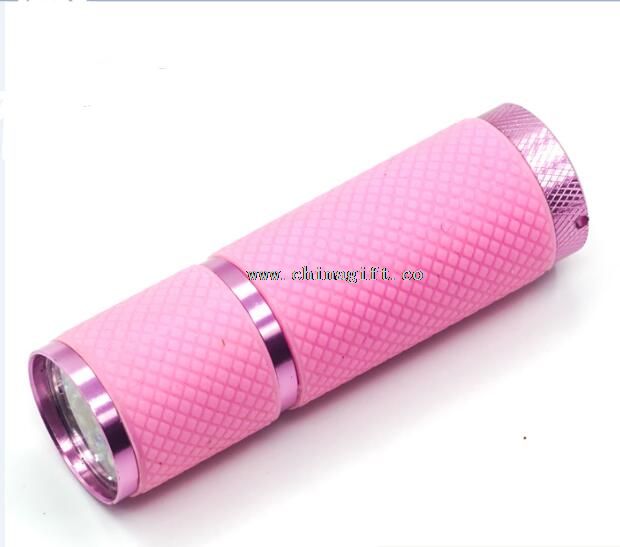 9 led linterna uv