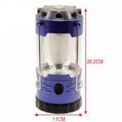 3 AA battery operated 30 F8 led portable camping light images