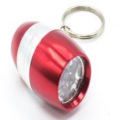 6 λυχνίες LED multi χρώμα τσέπη οδήγησε φακός keychain images