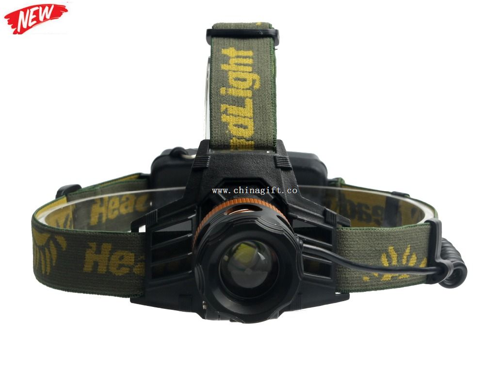 rechargeable cree XML T6 camouflage led light headlamp