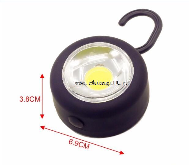 Round 3W COB Magnetic working light