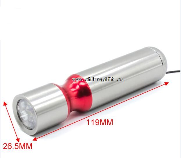 Waterproof promotional flashlight