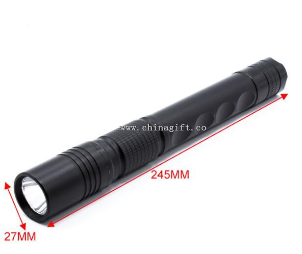 1W led aluminiumslegering torch lys langdistance