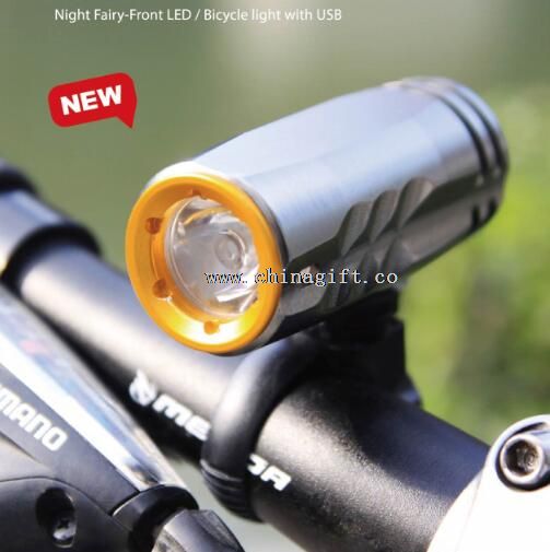 200lm Li bateria 600mAH fada da noite-frente cheios de mini luzes da bicicleta