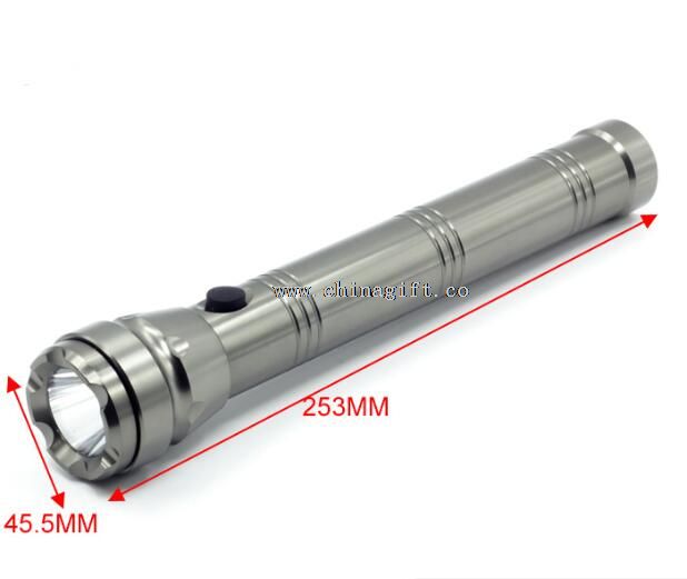 250 lumen 3 C battery Q5 led heavy duty torch light