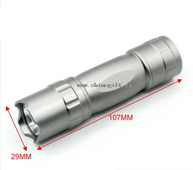 3 AAA battery 1 watt led flashlight