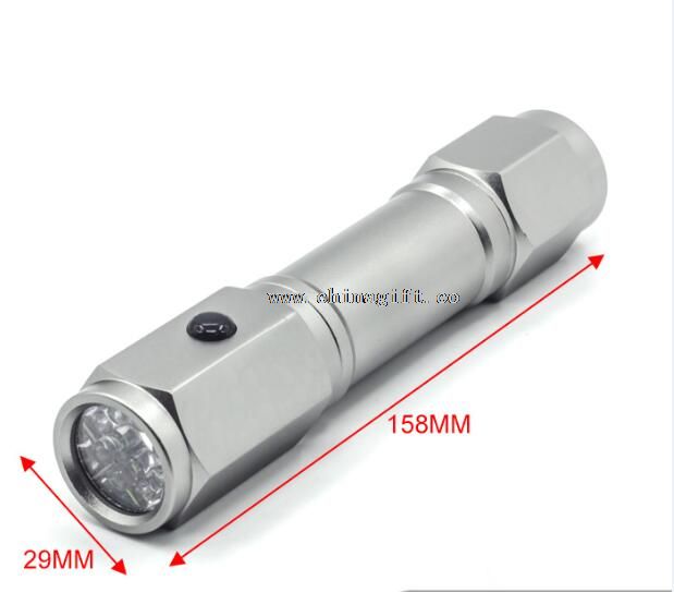 8 led car flashlight