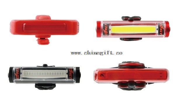 ABS Silicone PC 0.5W Bicycle light