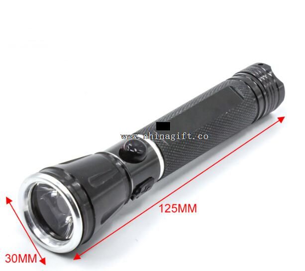 highlight 1w led rechargeable torch