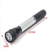 7+18+8 LED aluminum flashlight images