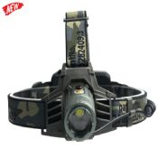 Blinking 300lm camouflage led headlamp images