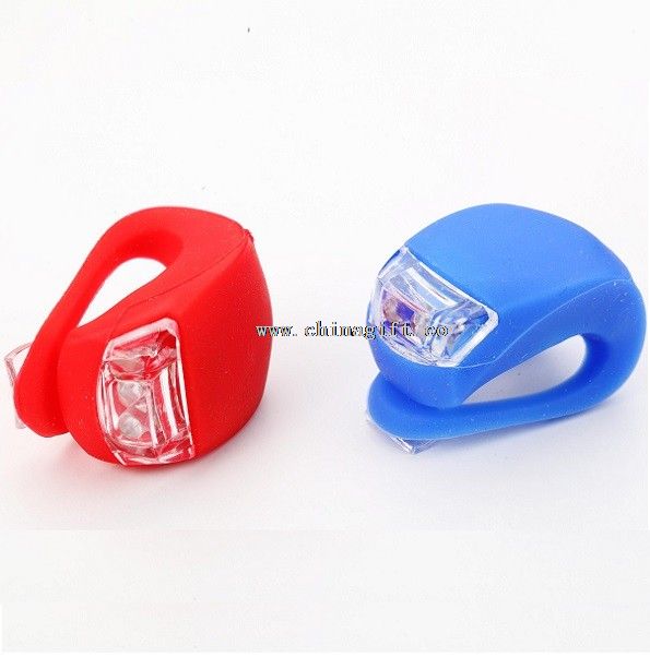 mini led Silicone bike ligh