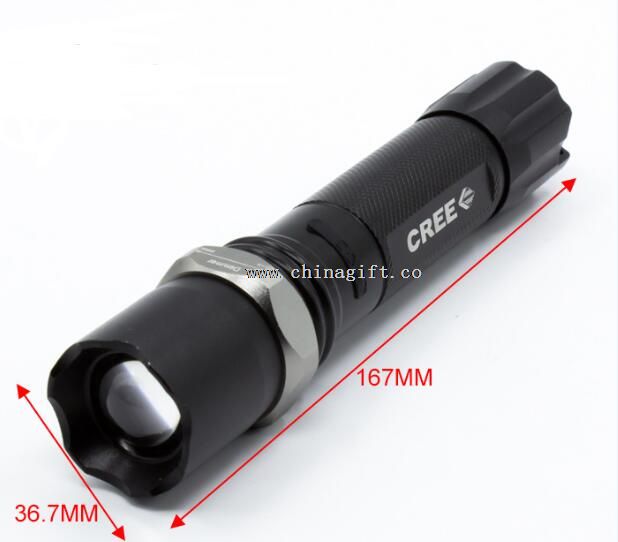 zoomable best military flashlight